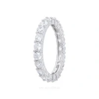 Anel Prata 925 Dedinho Glam Moissanite