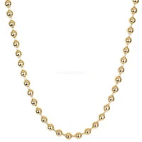 Colar Trend Bolinhas 4mm Ouro