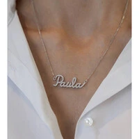 Colar Banhado Personalizado Nome