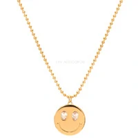 Colar Bolinhas Cool Smile Ouro