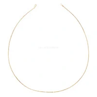 Colar Prata 925 Aro Maleável Ouro