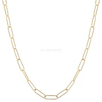 Colar Prata 925 Corrente Cartier Elos Arredondados Ouro