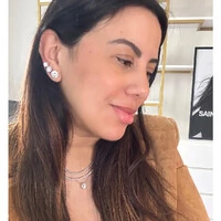 Brinco Prata 925 Ponto Moissanite 10 mm