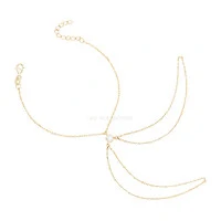 Pulseira de Mão Prata 925 Ponto Moissanite