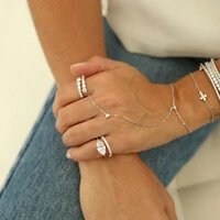 Anel Prata 925 Dedinho Navete Rodio