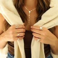 Anel Prata 925 Cravação Inglesa Baguete Grande