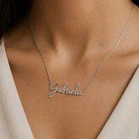 Colar Banhado Personalizado Nome