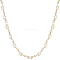 Colar Prata 925 Riviera Inglesa Bianca Shine Moissanite