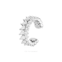 Piercing Fake Prata 925 Gotinhas Moissanites
