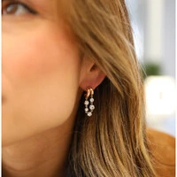 Argolinha Prata 925 Dupla Pontos de Luz Tiff Moissanite