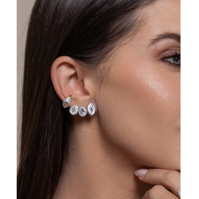 FotoPiercing Fake Hold Cravejado Navete Cristal