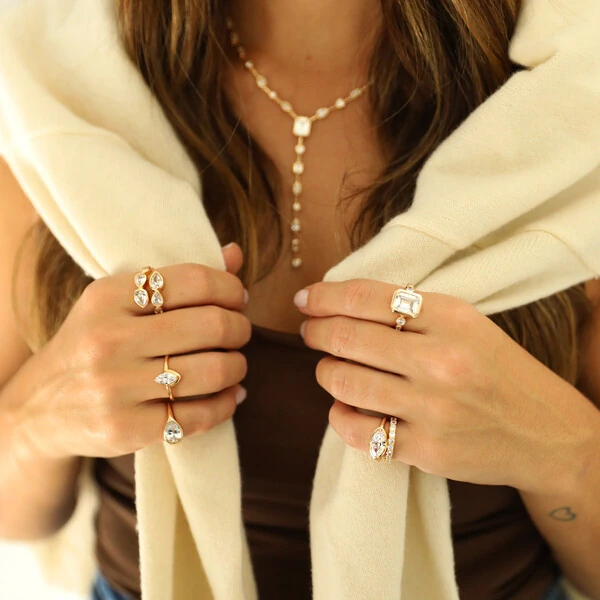 Anel Prata 925 Dedinho Bold Gota Inglesa Ouro