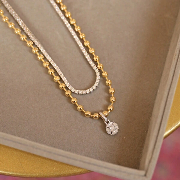 Pingente Prata 925 Ponto Ilusion Facetado Moissanite 10 mm