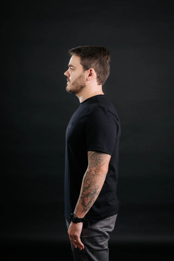 Camiseta Algodão Egípcio Duplo - Core
