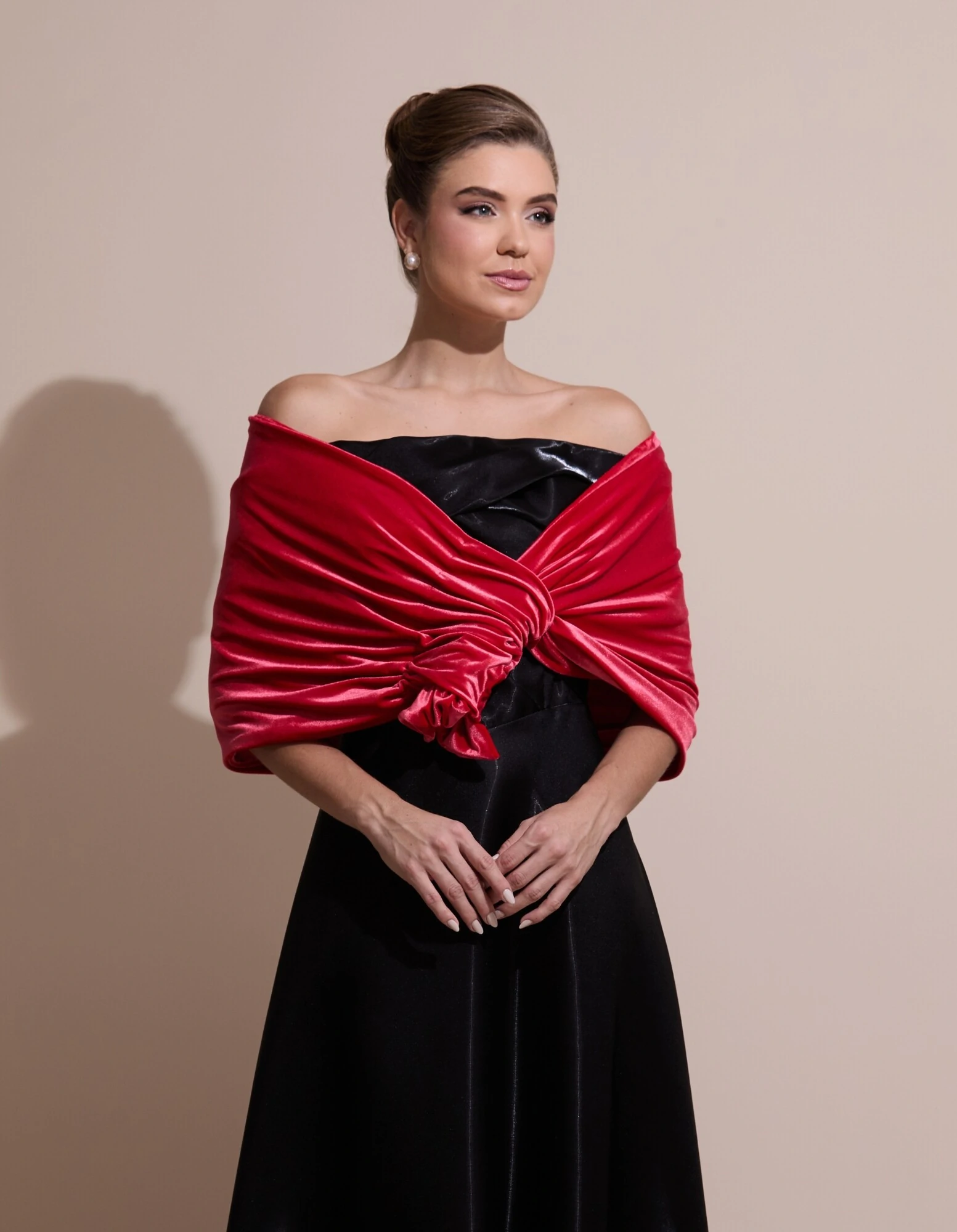 FotoEstola Veludo Vermelho