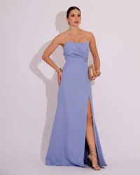 Vestido de Festa Longo Tomara que Caia Alfaiataria Serenity