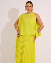 Capa Mil formas Crepe Verde Lima