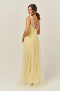 Vestido Longo Liz Amarelo