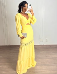 Conjunto Sarah Amarelo