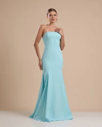 Vestido de Festa Longo Alfaiataria Tomara que Caia Saia Sereia Tiffany