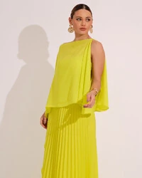 Capa Mil formas Crepe Verde Lima