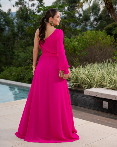 FotoVestido Longo Leticia Pink