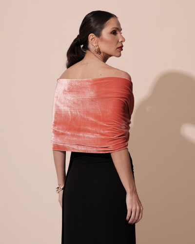 FotoEstola Veludo Terracota New