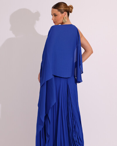 FotoCapa Mil Formas Crepe Azul Royal