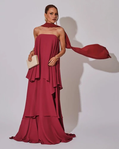 Como e quando usar um Vestido com lenço