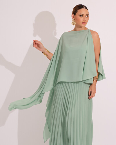 Foto Capa Mil Formas Crepe Verde Menta