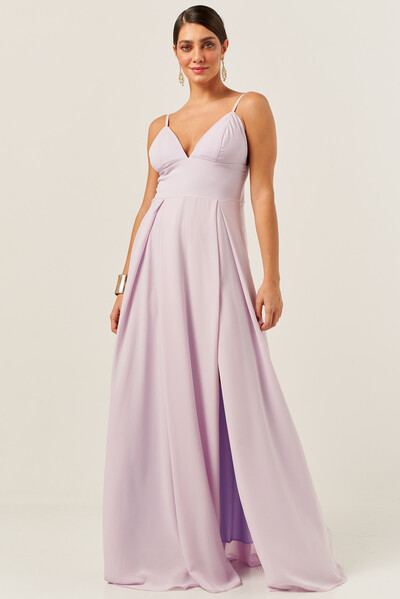 Vestido Longo Julie Lilás
