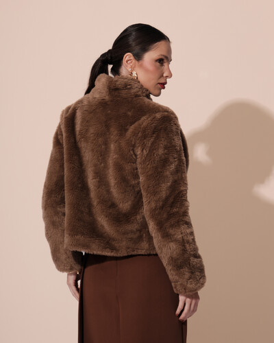 FotoCasaco Fake Fur Mocha Mousse