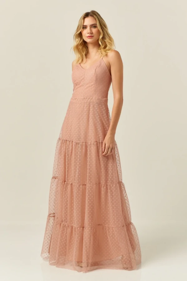 Vestido Longo Olivia Rose