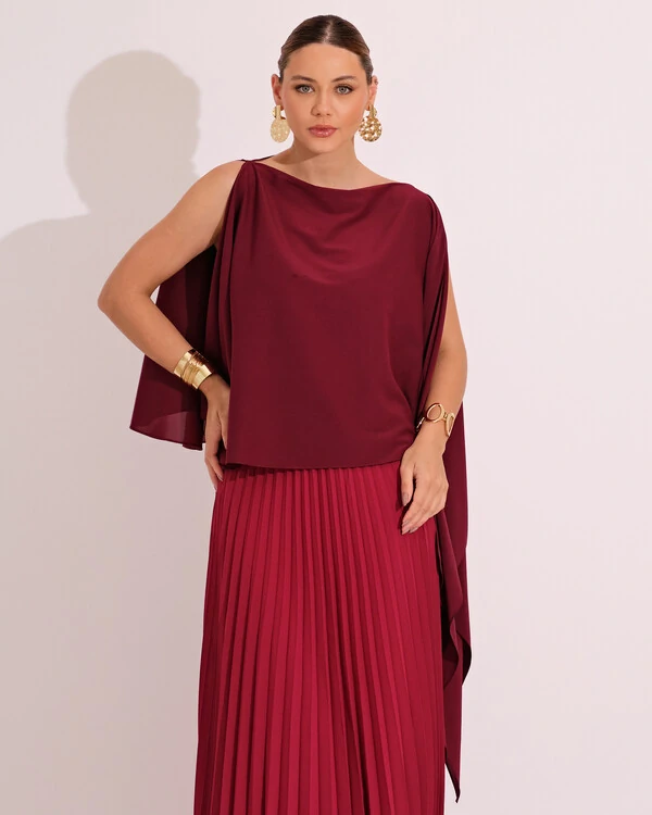 Capa Mil Formas Crepe Marsala