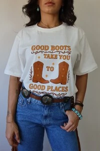 T Shirt WestMin Good Boots