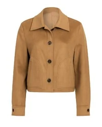Jaqueta Suede Bege