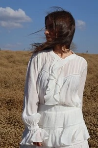 Bata Rayon Branca