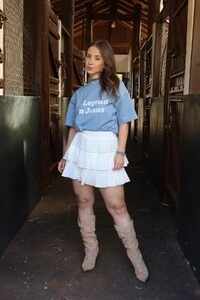 T-Shirt Oversized Azul A Legend In Jeans