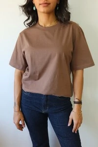 T Shirt WestMin Essential Marrom