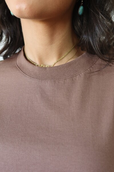 FotoT Shirt WestMin Essential Marrom