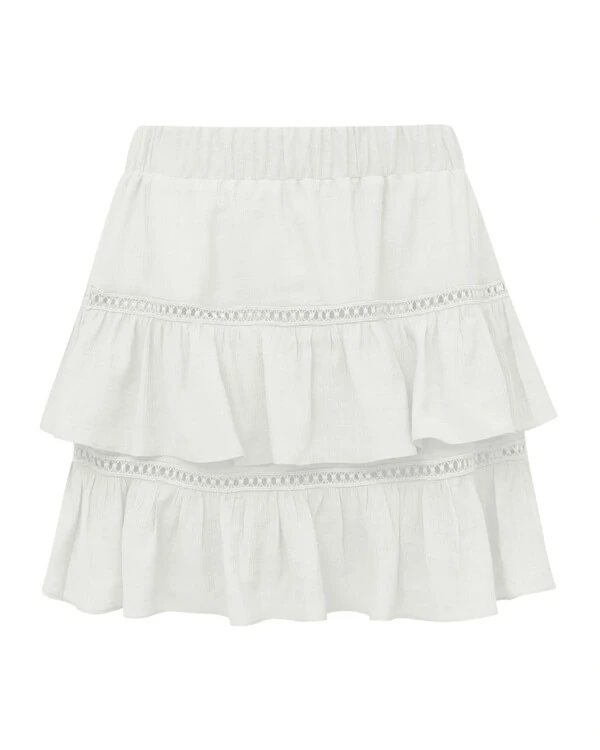 Saia Rayon Branca
