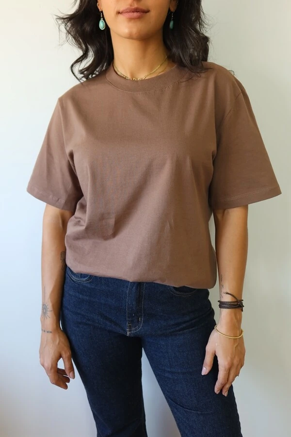 T Shirt WestMin Essential Marrom