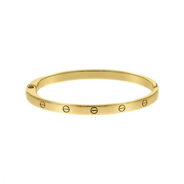 Bracelete Cartier Dourado