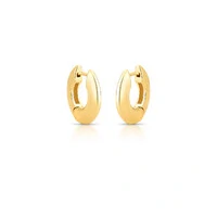 Brinco Argola com Banho de Ouro 18K