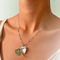 Relicário Amore Ródio Branco