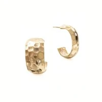Brinco Gêiser Acetinado – Banho de Ouro 18K | Design Escultural