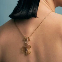 Colar Aramado com Zircônias e Banho de Ouro 18K