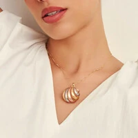 Colar Mix de Banhos com Ouro 18K, Rosé e Ródio Branco Acetinado