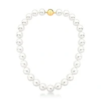Colar Marge com Pérolas e Banho de Ouro 18k