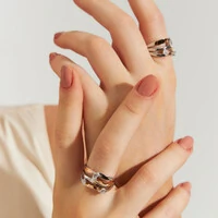 Anel Badu com Zircônias e Mix de Banhos